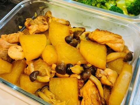 ホクホク大根と鶏肉のカンタン煮物